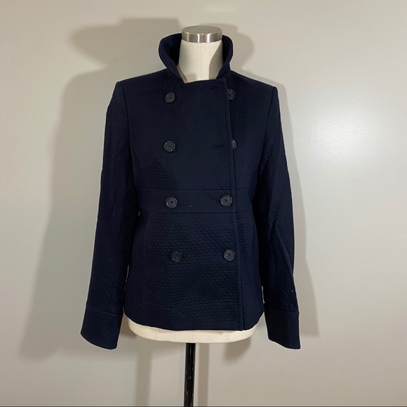 J. Crew Quilted Pea Coat - Picture 1 of 5